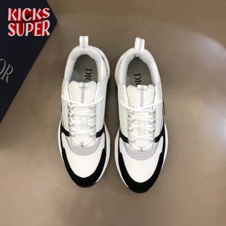 DIOR B22 SNEAKER WHITE BLACK - CD99