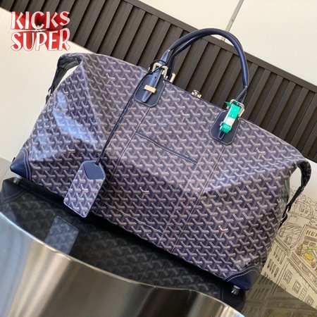 Goyard Travel Bags Boeing Duffle 55 Blue