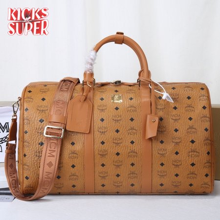 MCM Ottomar Weekender Bag in Visetos