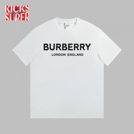 Burberry Logo Print Cotton T-shirt