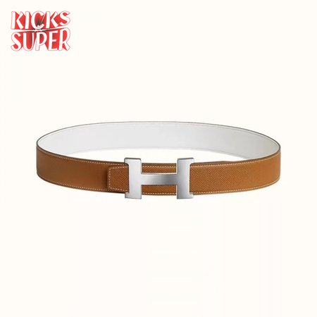 Hermes Constance Touareg Belt Buckle & Reversible Leather Belt 38mm