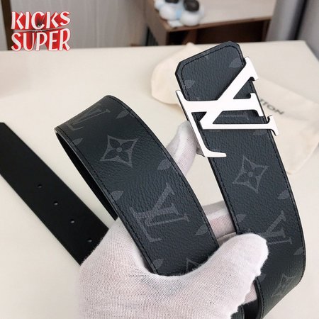 initiales belt monogram eclipse black/gray