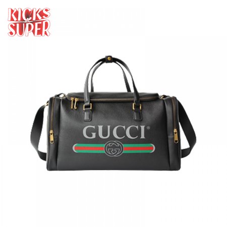 Men'S Gucci-Print Leather Duffel Bag - GDB57