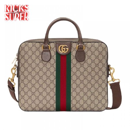 Gucci Canvas Ophidia GG Briefcase - GBC003