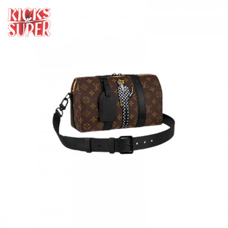 city keepall monogram canvas other in brown ldb037