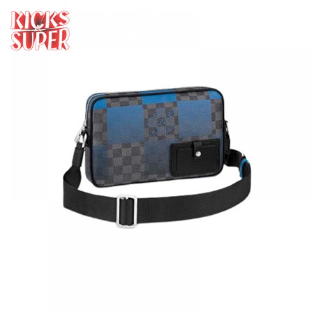 alpha messenger damier graphite canvas lmb063