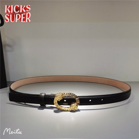 versace 2.0 collar buckle rivet belt