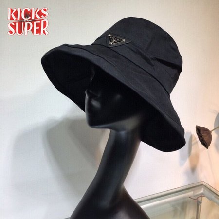 High Quality Prada Canvas foldable fisherman hat