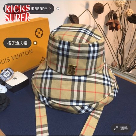 Best Burberry Plaid fisherman bucket hat