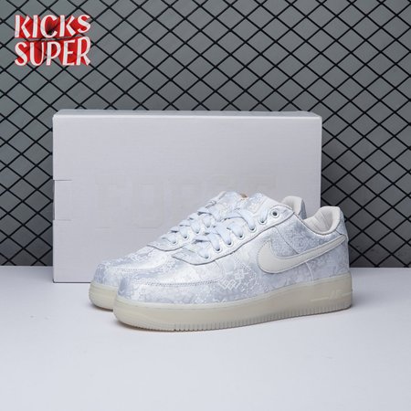 Nike CLOT x Air Force 1 White AO9286-100 36-46