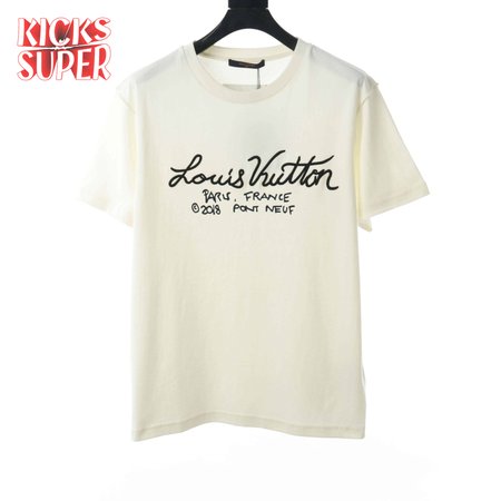 signature embroidered logo t-shirt