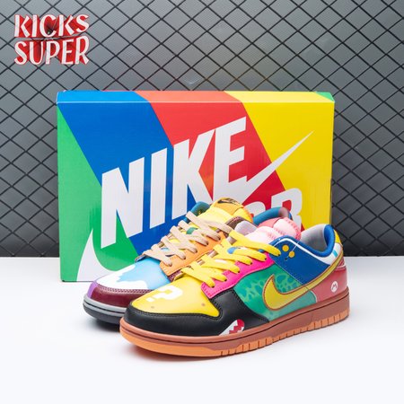 Nike Dunk Low What the Super Mario Custom Size 40-48.5