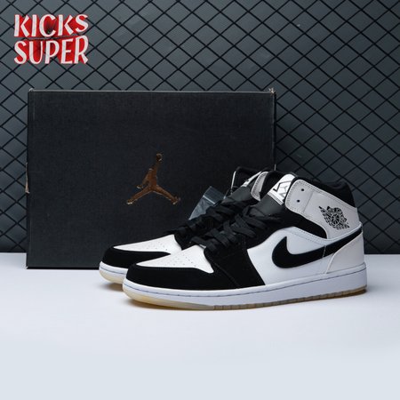 Jordan 1 Mid Diamond Shorts DH6933-100 Size 36-47.5