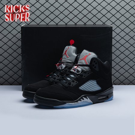 Jordan 5 Retro Black Metallic (2016) 845035-003 Size 40-47.5