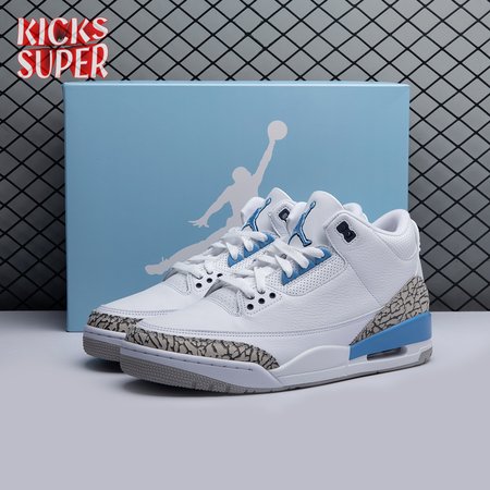 Air Jordan 3 Retro 'UNC' CT8532 104 Size 40-47.5