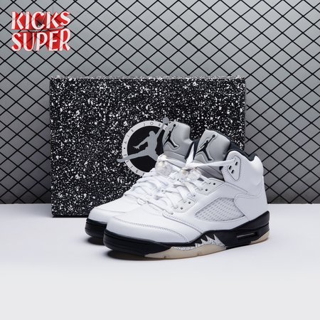 Air Jordan 5 White and Black DD0587 110 Size 40-47.5