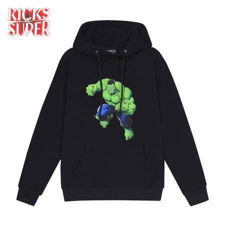 Balenciaga The Hulk Hoodie (B13) Black