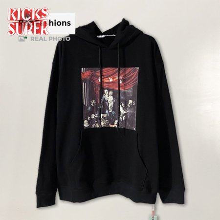 Off White Caravaggio Painting Hoodie