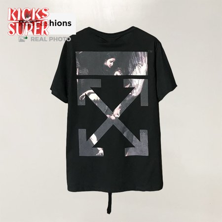 Off White Caravaggio Diag Arrow Tee