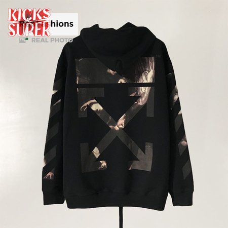 Off White Caravaggio Diag Arrow Hoodie