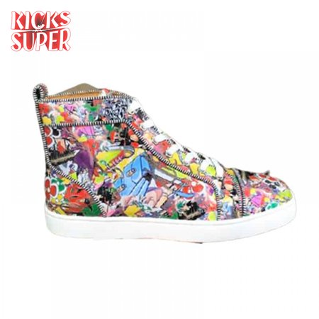 CHRISTIAN LOUBOUTIN HIGH TOP SNEAKER - CL118