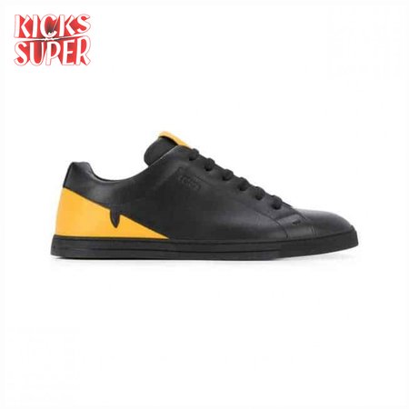 FENDI CORNER BUGS LOW-TOP SNEAKERS - FD08